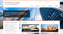 Desktop Screenshot of dr-greger.de